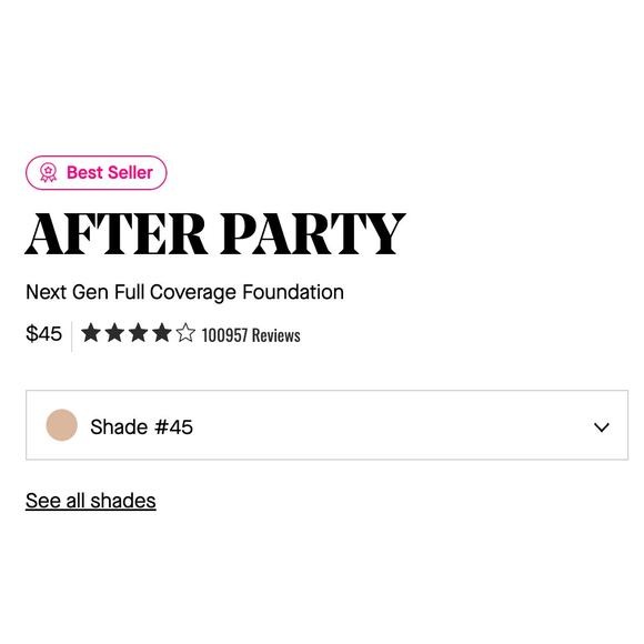 IL MAKIAGE Foundation #045 AFTER PARTY 30mL NEXT GEN FULL COVERAGE - Picture 5 of 5